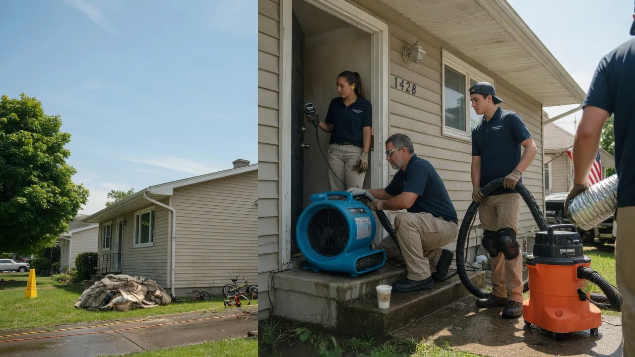 Water Damage Restoration in Burns, KS near me